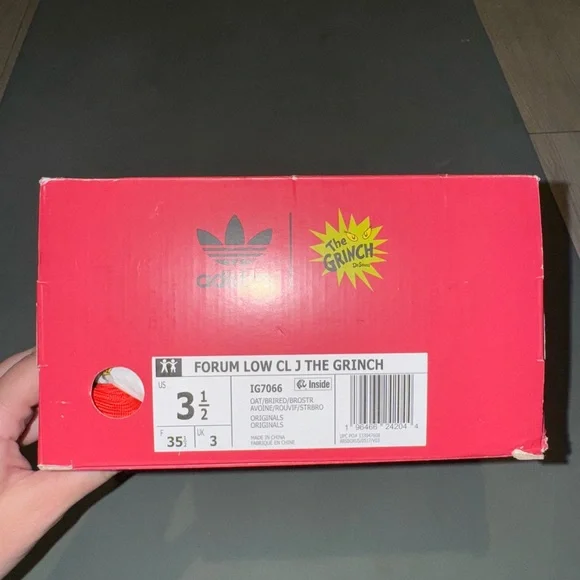 Adidas Forum Low CL J Grinch Edition Sneakers